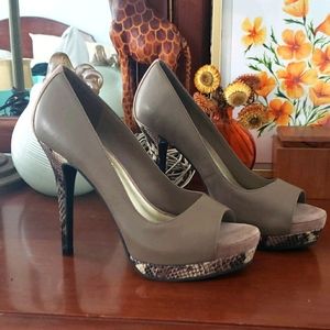 Jessica Edith Heels in Umber Size 8